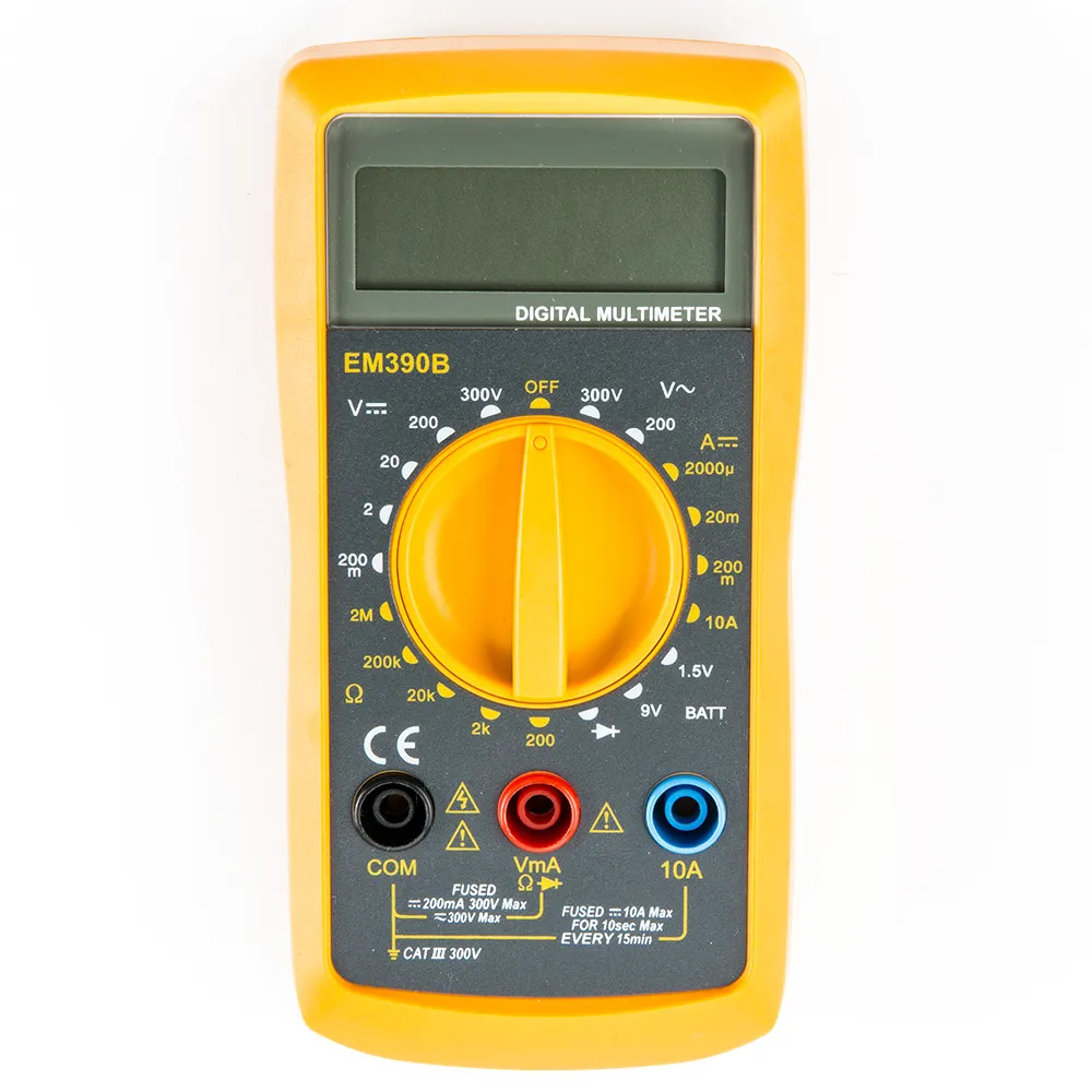 Testeur de tension du courant AC ou DC, pinceurs de courant AC/DC, multimètre numérique