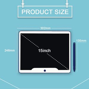 15 Pulgadas Tableta Gráfica, Tablets de Escritura LCD, Portátil Tableta de <span class=keywords><strong>Dibujo</strong></span>, Adecuada para el hogar, Escuela, Oficina - Product Image 2