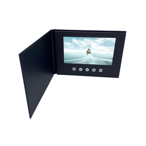 Hộp Quà Hình Vuông Thiệp Mời Video Màn Hình LCD 4.3 Inch Cẩm Thạch Kèm Ngăn Kéo Quà Tặng Hoa Thiệp Mời Đám Cưới Thiệp Chúc Mừng Trống - Product Image 4