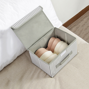 Edredón de tela plegable, caja de almacenamiento de ropa con asas de transporte - Product Image 5