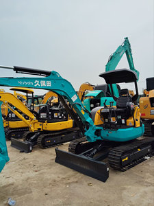 Usado Kubota U35 Original Japón 3Ton 3,5 t Excavadora Kubota U35 Mini Excavadora de orugas - Product Image 4