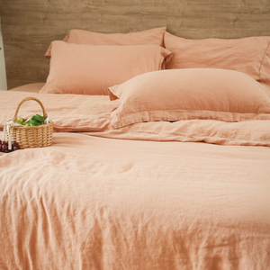 Tùy Chỉnh 100% Lanh Sang Trọng <span class=keywords><strong>Comforter</strong></span> Bộ Nữ Hoàng Vua Đôi Duy Nhất Nhà Beddings Bao Gồm Tấm Gối Duvet Cover - Product Image 1