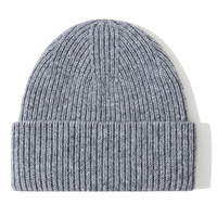 Bonnet en laine 100% extra large, tricoté plat, chaud et ample, pour hommes et femmes, idéal pour les voyages