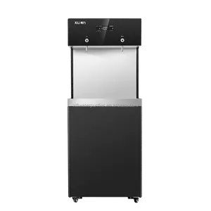 Utilisation de bureau familial grand écran affichage de la température économie d'énergie distributeur d'eau chaude et chaude support électrique noir 220V XL 2KW