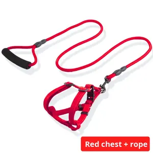 Correa extendida de nailon para perros de 1,8 m y 3m con función acolchada para perros Golden Retriever de peluche grandes, medianos y pequeños, correa para caminar para cachorros - Product Image 6