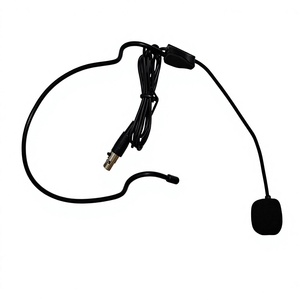 Microphone-casque à condensateur avec suppression du bruit, connecteur mini XLR 3,5 mm pour systèmes filaires <span class=keywords><strong>ULX</strong></span> SLX PGX, cardioïde, métal - Product Image 1