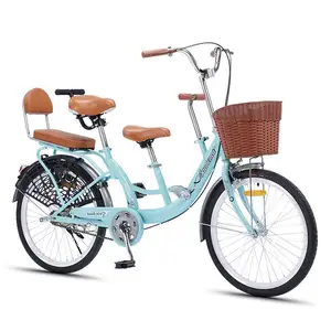 2022 26-inch Dualie Lying Tandem Bike Cargo Bike Tandem Bicycle/Two Seater Bicycle Tandem Bike/Foldable tandem Bicycle Folding