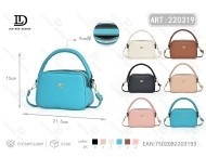 Borsa a Tracolla da Donna in Microfibra Sintetica con Chiusura a Zip per Tutte le Stagioni - Product Image 1