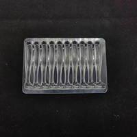 Plateau thermoformé personnalisé pour appâts de pêche, plateau en plastique pour leurres de pêche avec compartiments sur mesure