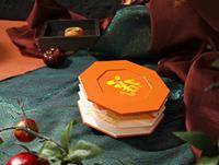 Festival de la mi-automne Mooncake coffret cadeau lampe à piles sans fil papier pliant Table de Projection Souvenirs cadeaux promotionnels