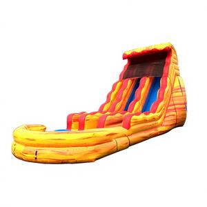 Castillo Inflable con Tobogán de Agua, Certificado CE, Material de PVC de Grado Comercial de 0.55 mm y 18 oz, Capacidad de 1200 kg, Tamaño Personalizable - Product Image 1