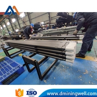 Tiges de forage chinoises 2 3/8'' 2-7/8'' 3 1/2'' API Reg DTH, tuyaux de forage pour forage en fond de trou
