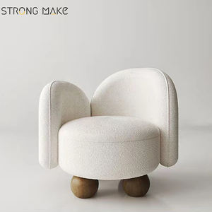 Conjunto de sofás de tela de cachemir, cómodo y cuadrado, para ocio, venta al por mayor - Product Image 1