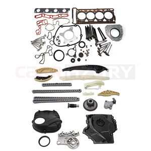 Kit de cubierta de cadena de distribución Carrhzury, juego de juntas de cabeza para Audi A3 A4 A5 VW Tiguan 2,0 <span class=keywords><strong>TFSI</strong></span> 06H103383AF 06D198385D 06H103383AF - Product Image 1
