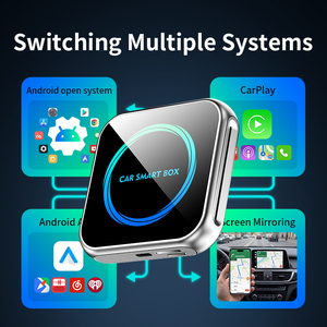 Boîte CarPlay sans fil Système 3 en 1 Boîte <span class=keywords><strong>Android</strong></span> Ai 4+64G Boîte <span class=keywords><strong>Android</strong></span> <span class=keywords><strong>Auto</strong></span> Prend en charge le streaming Netflix <span class=keywords><strong>YouTube</strong></span> - Product Image 4