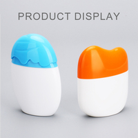Botellas de Plástico PET Vacías de 40ml/50ml, Lindas, con Bomba Dosificadora, Reutilizables, Fáciles de Apretar, para Lociones Cosméticas y Champú, con Logotipo Personalizado