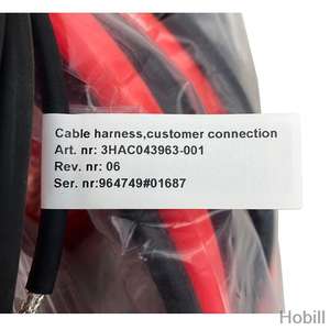En Stock: Accesorios para <span class=keywords><strong>Robot</strong></span> Industrial A.BB 3HAC043963-001 <span class=keywords><strong>IRB</strong></span> <span class=keywords><strong>4600</strong></span>, Arnés de Cables para Ejes 1 a 6 - Product Image 5