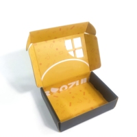 Boîte d'expédition personnalisée avec logo, en carton ondulé recyclé, encre à base de soja, nouveau design, pour jouets, jeux de société, modèles, puzzles, avec gaufrage