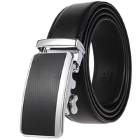 Ceinture Homme LY88134-1 en Cuir Véritable 3,5 CM avec Boucle Personnalisable – Vente en Gros Usine, Idéale pour Loisirs et Affaires