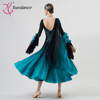 B-22248 personnalisé nouvelle robe de danse de salon standard international robes de danse de salon en soie perlée de haute qualité à vendre