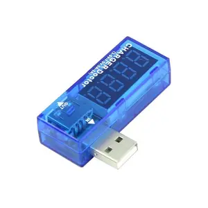 Digital USB Mobile Power pengisian saat ini tegangan Tester Meter charger USB Mini digital pengukur tegangan volt pengukur Amper