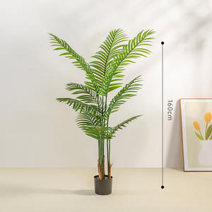 Planta Artificial de Palma Majestuosa, Palma <span class=keywords><strong>Falsa</strong></span> Ravenea Rivularis en Maceta para Decoración de Interiores y Exteriores, Hogar y Oficina - Product Image 5