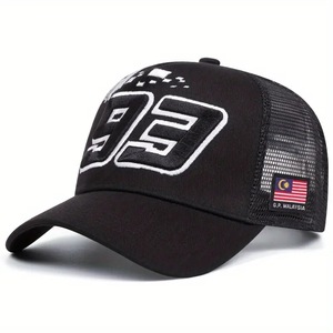Cappellino da Baseball con Ricamo Hip-Hop Urbano per Sport all'Aperto, Corse e Guida di Camion, Adatto alle Scene Attuali - Product Image 4