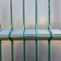 Lames de Clôture Décoratives en PVC pour Extérieur, Écran Rigide 3D en PVC pour Jardin, Panneaux d'Occultation pour Grillages Soudés