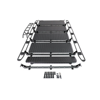 Porte-bagages de toit en acier inoxydable G CLASS W463 avec échelle arrière, pièces de carrosserie pour voitures avec/sans toit ouvrant