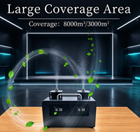 Diffuseur intelligent commercial, couvrant une surface de 8 000 mètres cubes, doté d'une conception modulaire avec une capacité de 1 000 ml * 2