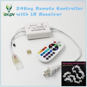 Tira de Luz LED RGB SMD 5050 de 100m, Impermeable IP65, de Plástico, para Paisajismo, con Control Remoto, 110V 220V, Flexible - Product Image 3