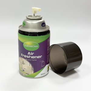Leadaroma phòng phun Đồng hồ đo phun hoa Nhài mùi hương 300ml làm mát không khí Aerosol tự động Dispenser <span class=keywords><strong>Refill</strong></span> - Product Image 1