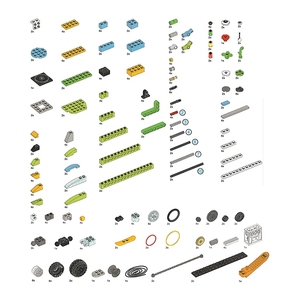 ชุดประกอบหุ่นยนต์ <span class=keywords><strong>WeDo</strong></span> 3.0 จำนวน 280 ชิ้น ชิ้นส่วนไฮเทค ชุดก่อสร้างหุ่นยนต์ <span class=keywords><strong>WeDo</strong></span> <span class=keywords><strong>2.0</strong></span> ของเล่นเสริมทักษะการเรียนรู้สำหรับนักเรียน ชุดตัวต่อสำหรับเด็ก - Product Image 5