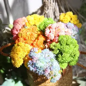 34,5 cm Großhandel künstliche Blume weiches Kunststoff Latex Cauli-Blume für Heimdekoration