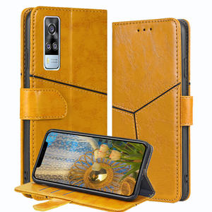 Étui portefeuille à rabat en cuir pour VIVO Y02 Y75 Y74S Y73S Y72 Y53S Y51 Y50 Y21 Y20 Y20i Y15S Y15A Y33S - Product Image 1