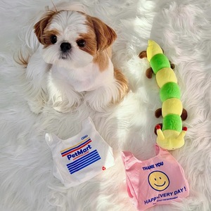 Juguete chirriante para perros con forma de bolsa de compras, juguete para perros con papel crujiente para esconder golosinas, juguete masticable personalizable para cachorros - Product Image 1