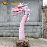 Tête de dragon animatronique robotisée MyDino