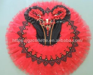 Don Quijote Pas De Deux Vestido De Ballet Clásico Rojo Hada De Los Niños De Vid Dorada Tutu Plato De <span class=keywords><strong>La</strong></span> <span class=keywords><strong>Bella</strong></span> <span class=keywords><strong>Durmiente</strong></span> Tutu Venta Tutu - Product Image 3