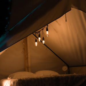 Lumière de camping extérieure à cordon, éclairage d'ambiance LED pour tente, guirlande lumineuse rétro décorative 6V DC, 25000 heures, origine Zhejiang - Product Image 5