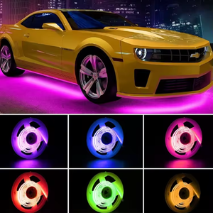 ไฟแถบ LED แบบยืดหยุ่น 12V 24V RGBIC CCT สีสันครบถ้วน แบบ Cob พร้อมเอฟเฟกต์ไล่สีแบบ Horse Running Magic Dream Color - Product Image 4