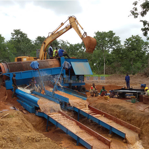 10-100TPH küçük ölçekli altın madencilik yıkama makinesi altın kum kaydırma makinesi alüvyon altın mayın çamaşır makinesi mevcut olabilir - Product Image 2