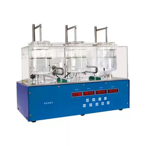 Laboratorium Intelligent Desintegratie Instrument Dubbele Cup Drie Kopjes Drug <span class=keywords><strong>Tablet</strong></span> Desintegratie Tijdslimiet Instrument - Product Image 4