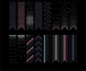 Correctif personnalisé fer sur paillettes AB cristal Cheerleading <span class=keywords><strong>cheveux</strong></span> arcs bande Motif Design Bling Cheer arc bande <span class=keywords><strong>strass</strong></span> transfert - Product Image 3