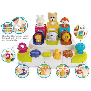 Jouet d'activités Montessori pour tout-petits, jouet éducatif sensoriel cause et effet, jouet d'apprentissage de la motricité fine - Product Image 4