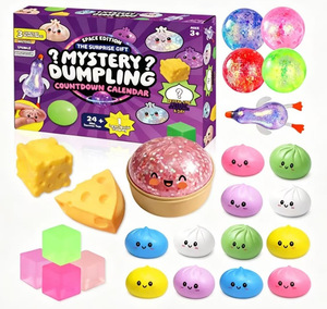 Mysterious Dumpling Bag Fidget Squishy <strong>Toy</strong> 24 Days Countdown <strong>Advent</strong> <strong>Calendar</strong> Surprise Mini Stress Relief Squeeze <strong>Toys</strong> Blind Box - Product Image 5