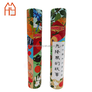 Set di 12 Matite Colorate in <span class=keywords><strong>Legno</strong></span> Naturale da 7 Pollici in Tubo di Carta Personalizzato, Vendita all'Ingrosso dalla Fabbrica di Shenzhen - Product Image 3