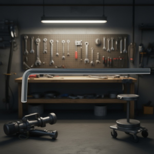 Hex Key L Shape 280mm Length Metric Size <b>Precision</b> <b>Tool</b> For Mechanical Use - Product Image 3