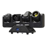 GBR-MBH440 Disco Concert 4PCSx40W RGBW LED 4 cabezales DMX DJ Barra LED de haz de luz con cabezales móviles