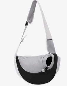 Örgü ayarlanabilir çapraz vücut taşınabilir Pet köpek Sling taşıyıcı seyahat küçük orta köpek kedi tavşan köpek Sling taşıyıcı çanta - Product Image 3