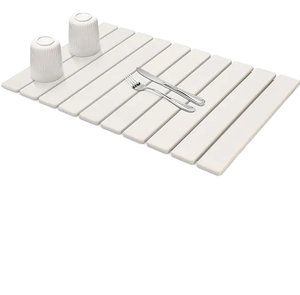 <span class=keywords><strong>Yomo</strong></span> grande clásico ecológico absorbente tierra de diatomeas alfombrillas de secado de platos de secado rápido plegable 8mm de espesor alfombrillas de cocina almohadillas - Product Image 1